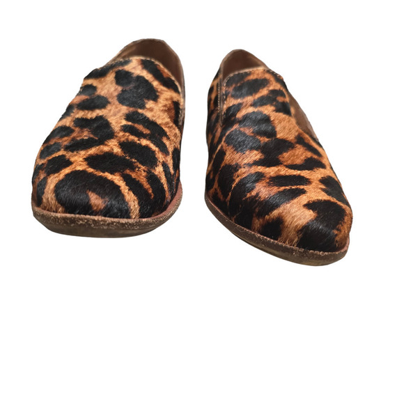 Madewell The Orson Loafer in Leopard Print Calf Hair size 6.5 - Picture 5 of 9
